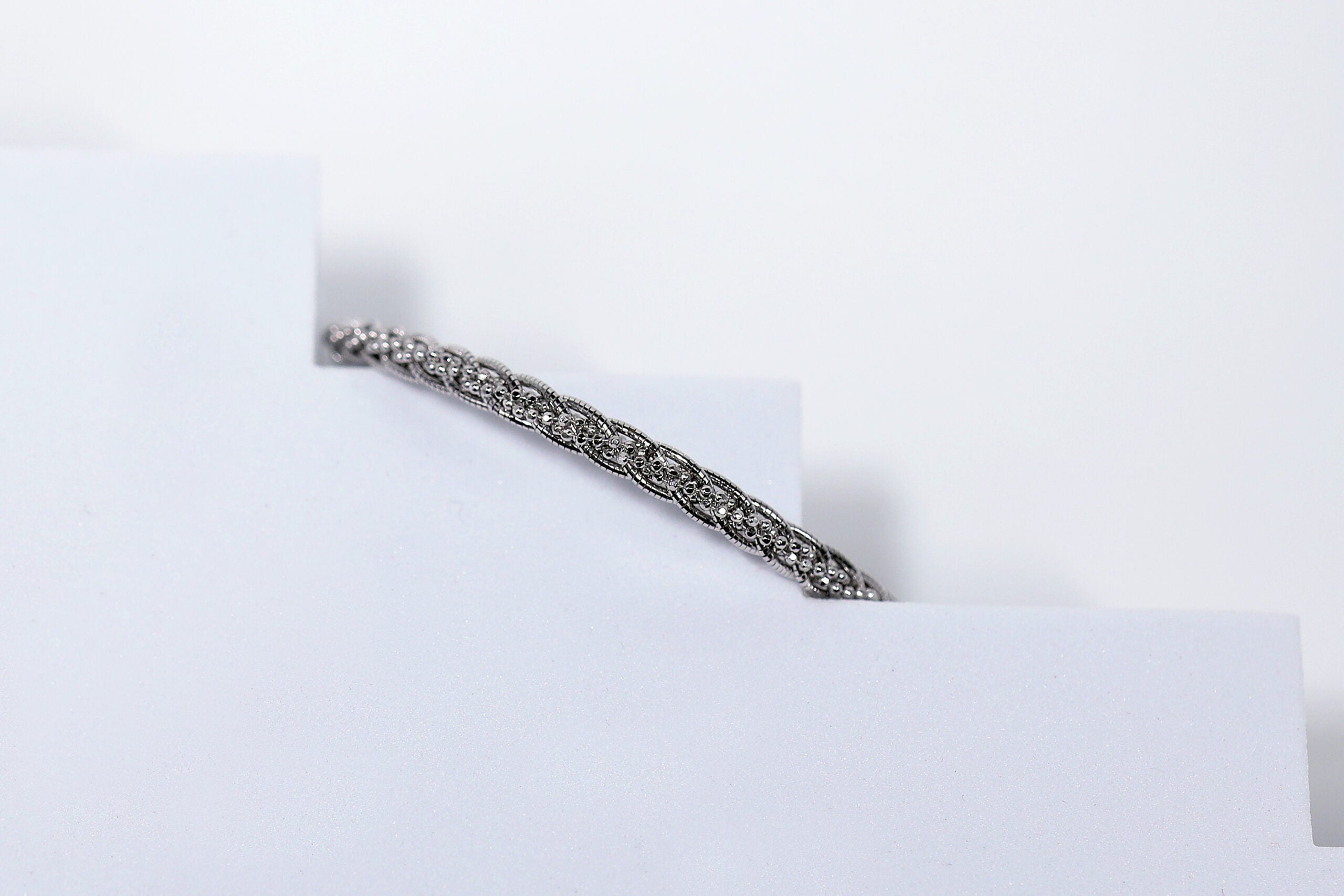 Stellar Braid Bracelet for Women – Pure 925 Silver