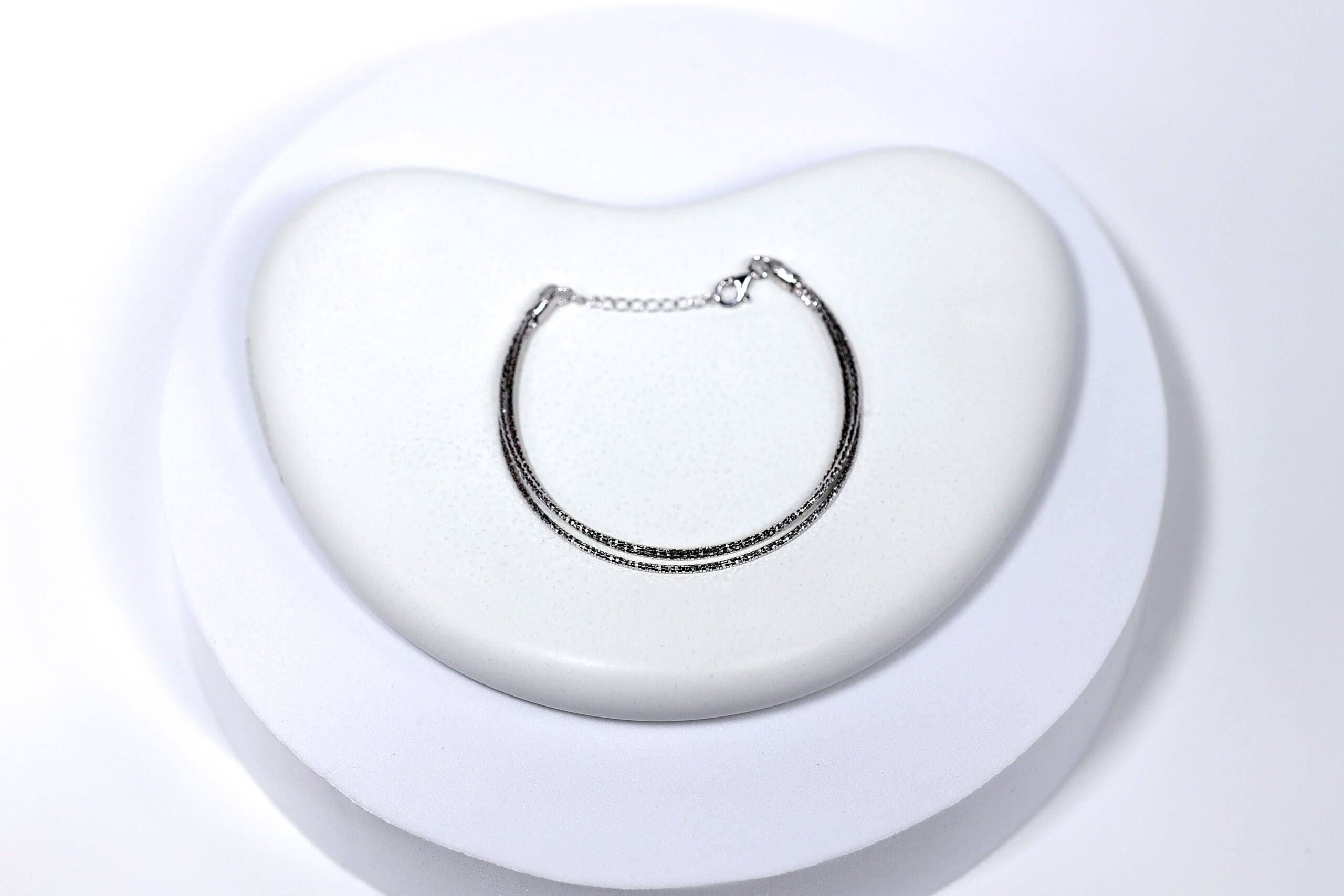 Velura Éclat Strands Bracelet for Women – Pure 925 Silver