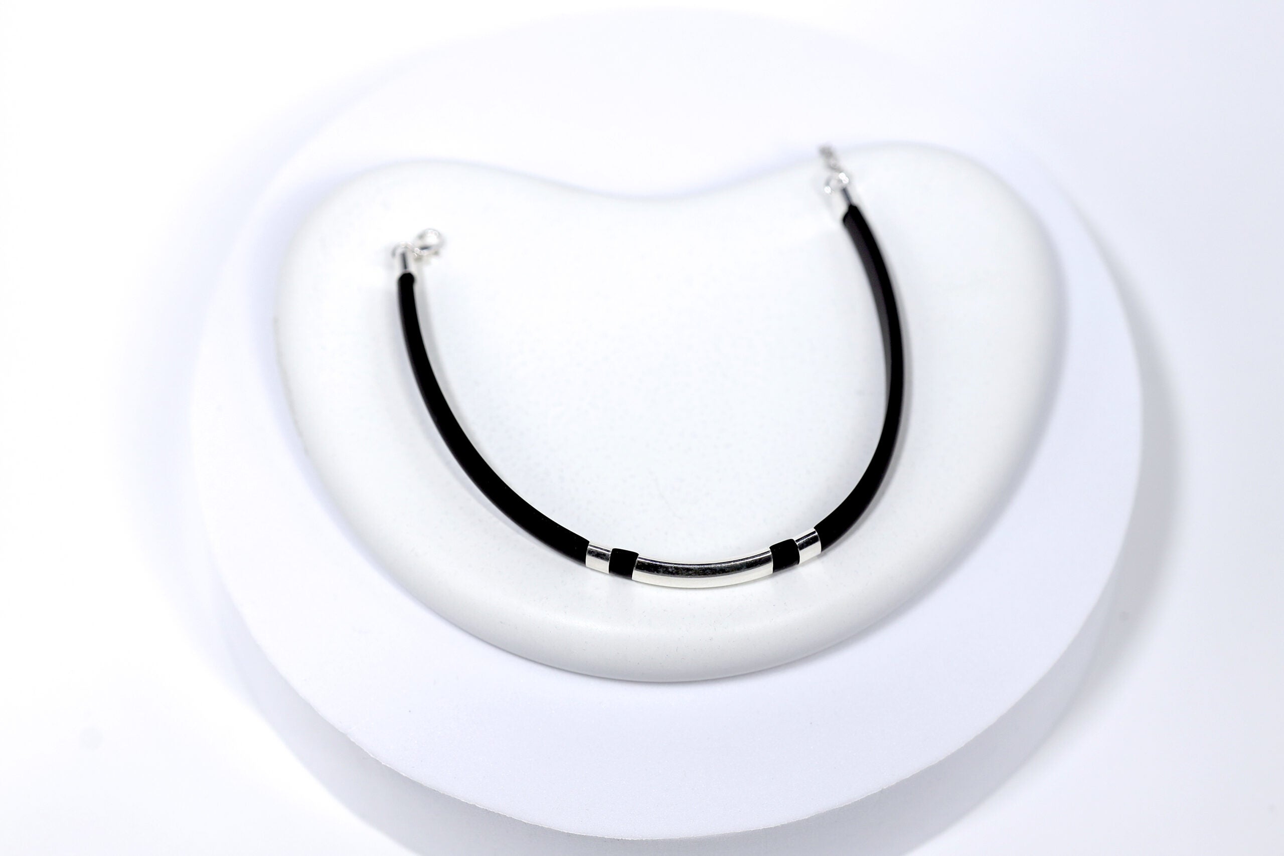 Solid Gravix Bracelet for Men – Pure 925 Silver