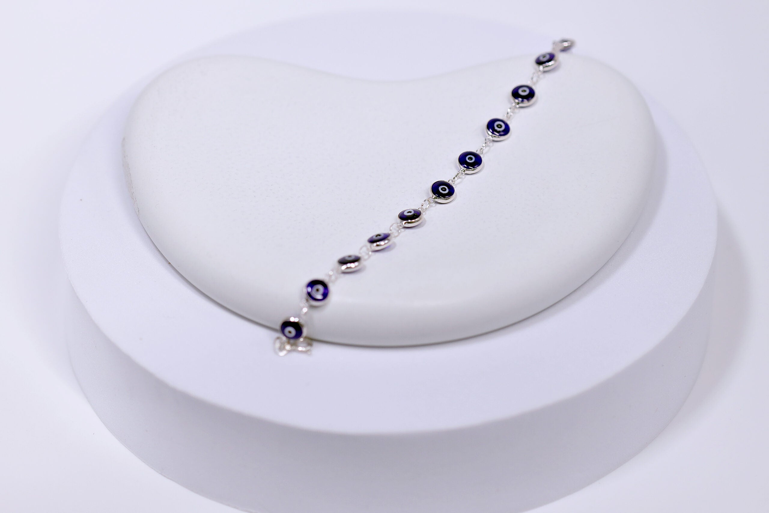 Evil Eye Shield (Nazariya) Bracelet for womens – Pure 925 Silver