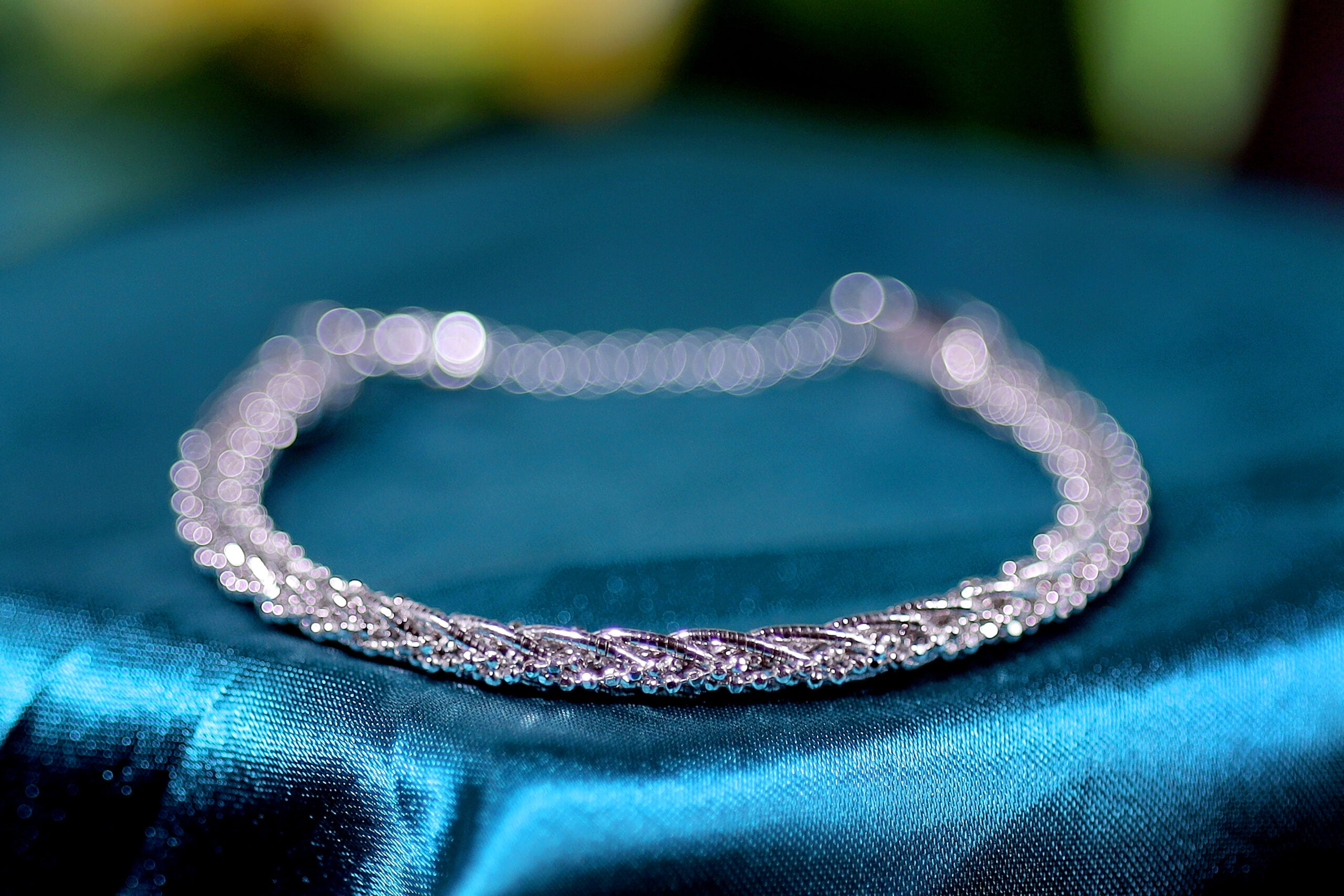 Stellar Braid Bracelet for Women – Pure 925 Silver