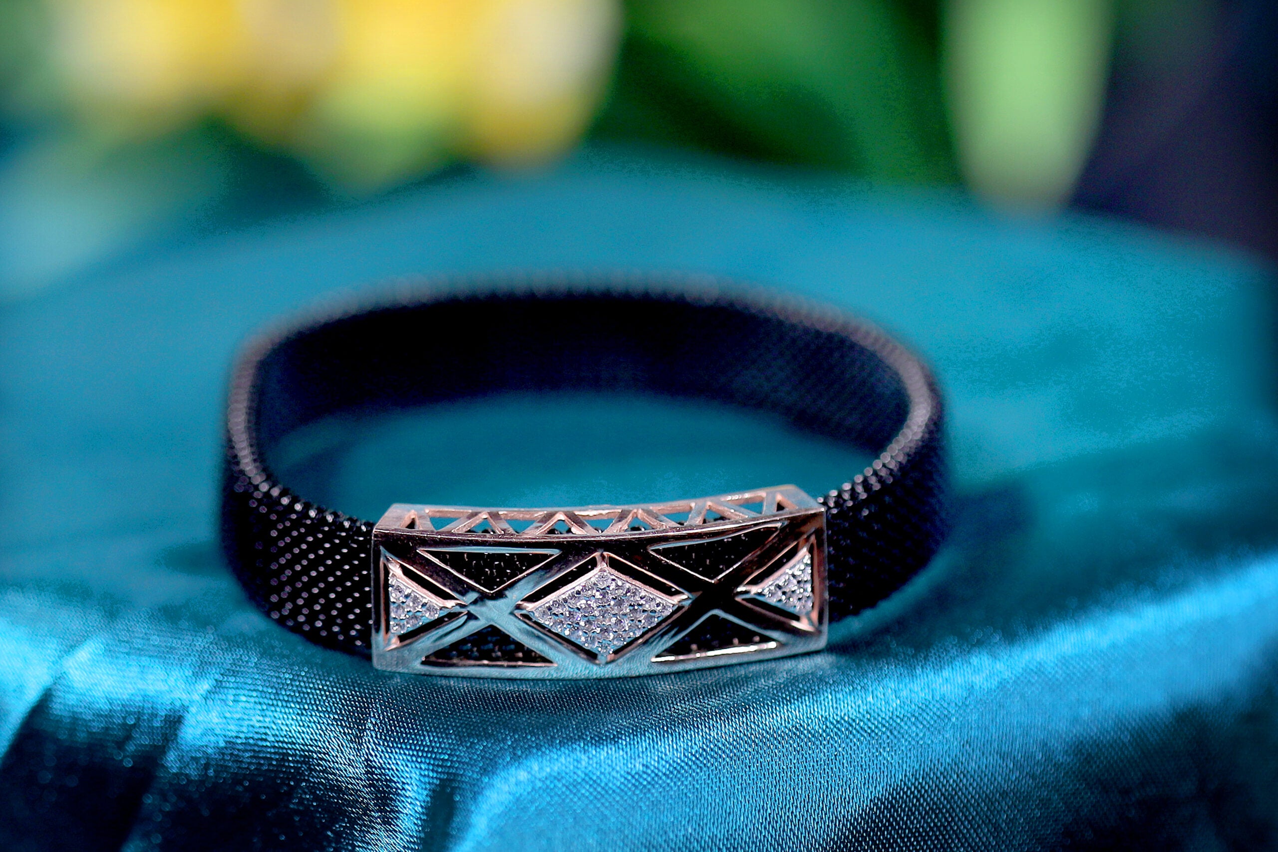 Crystanox Bracelet for Men – Pure 925 Silver