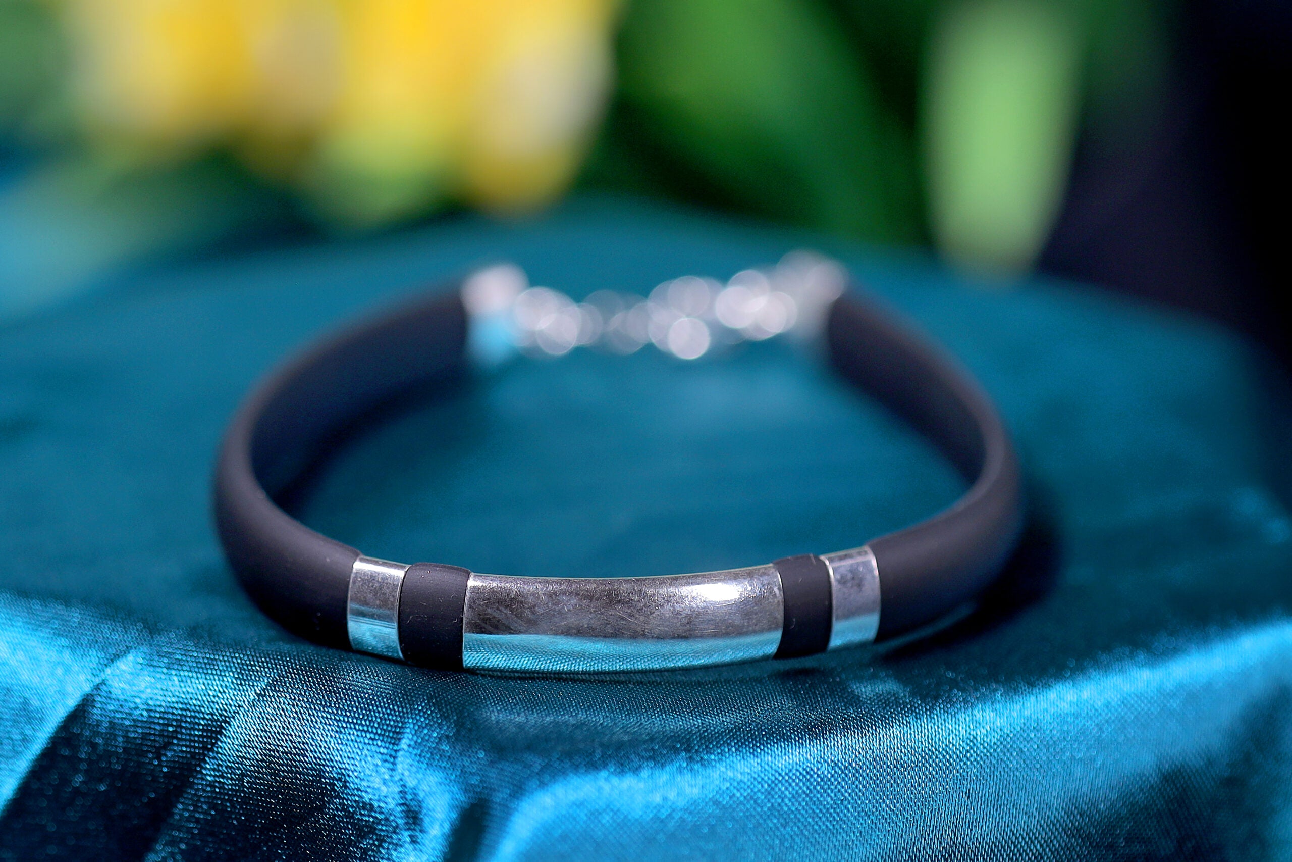 Solid Gravix Bracelet for Men – Pure 925 Silver