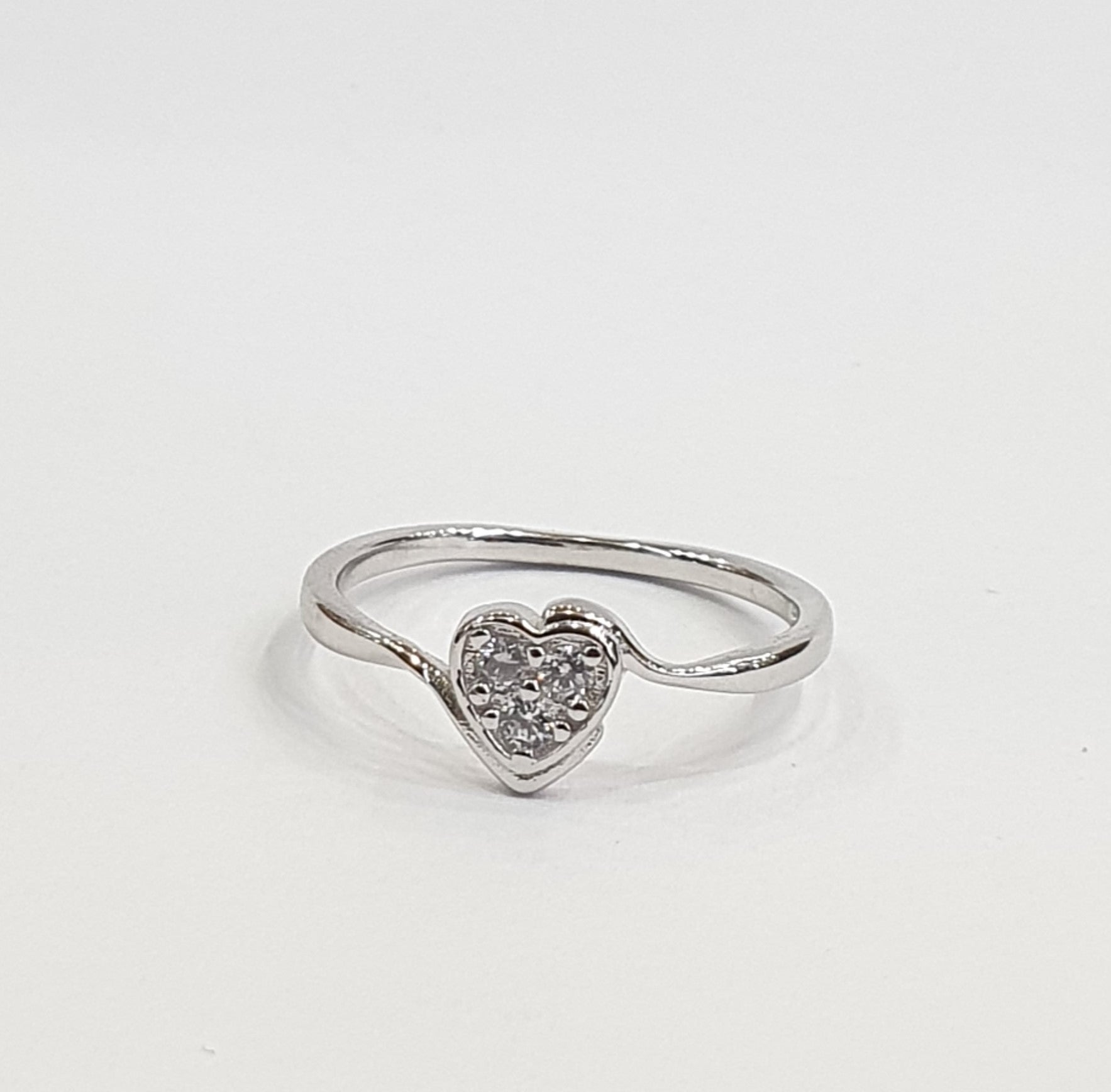 Sweetheart Spark Ring for womens – Pure 925 Silver