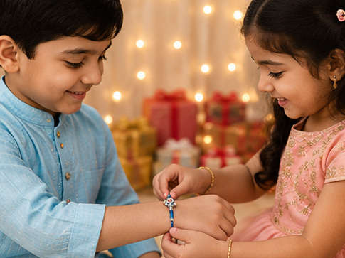 Doraemon Buddy Rakhi for Kids – Pure 925 Sterling Silver (Color of Thread May Vary)