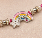 Rainbow Wishes Rakhi for Kids – Pure 925 Sterling Silver