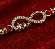 Infinite Bond Rakhi – Pure 925 Sterling Silver