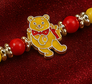 Joyful Winnie-the-Pooh – Pure 925 Silver