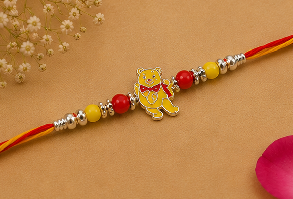 Joyful Winnie-the-Pooh – Pure 925 Silver