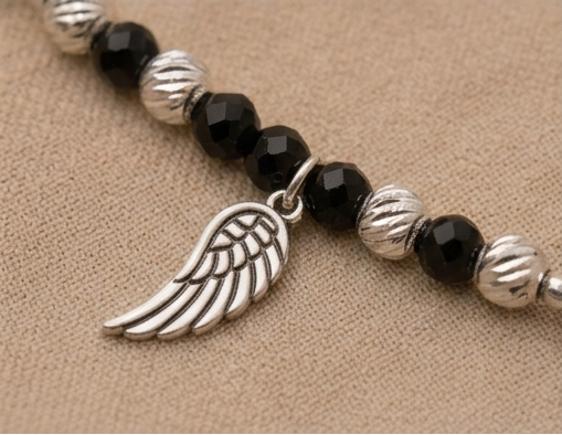 Guardian Wing Silver Bracelet for womens – Pure 925 Silver