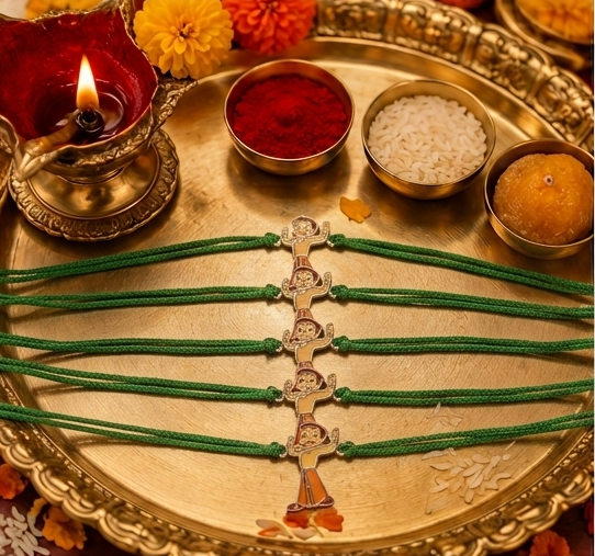Joyful Chhota Bheem Rakhi for Kids– Pure 925 Silver