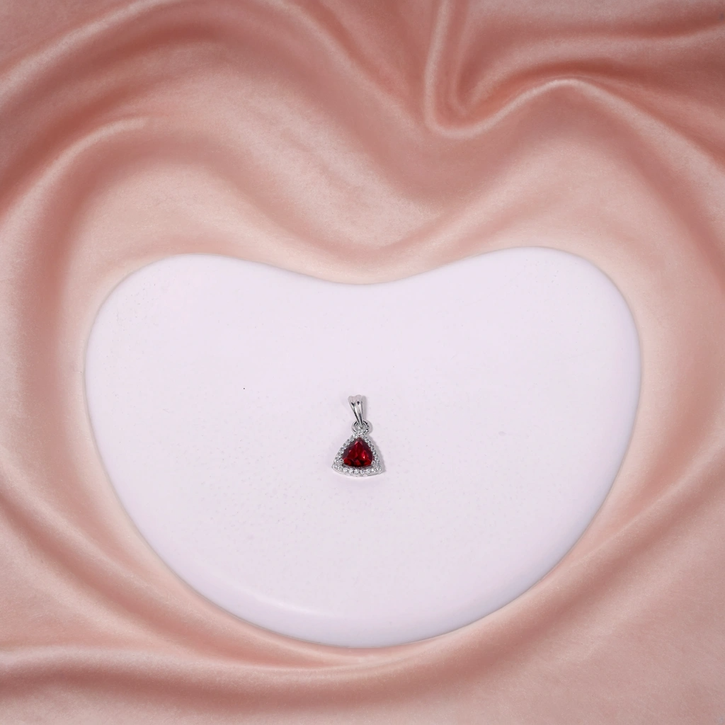 Ruby Twinkle Pendant for women – Pure 925 Silver