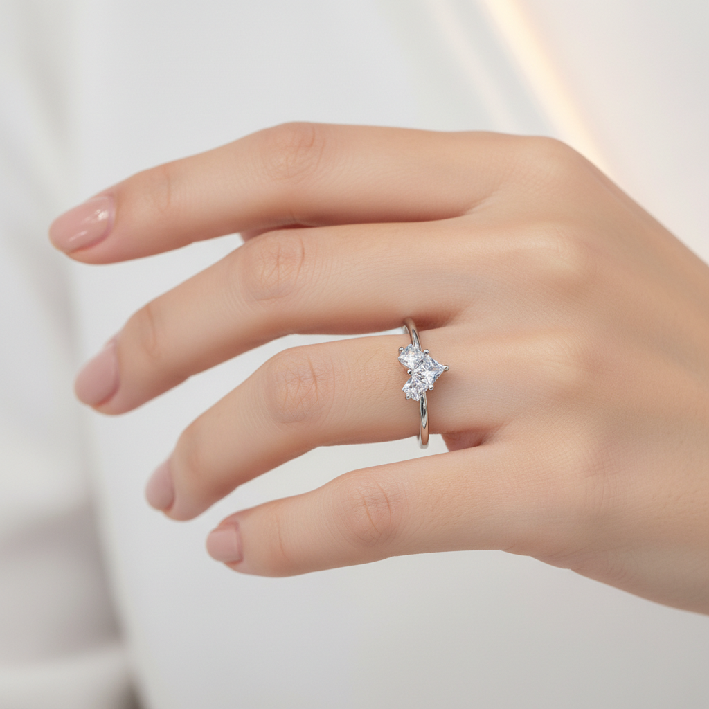 Love Begins Ring for womens – Pure 925 Silver