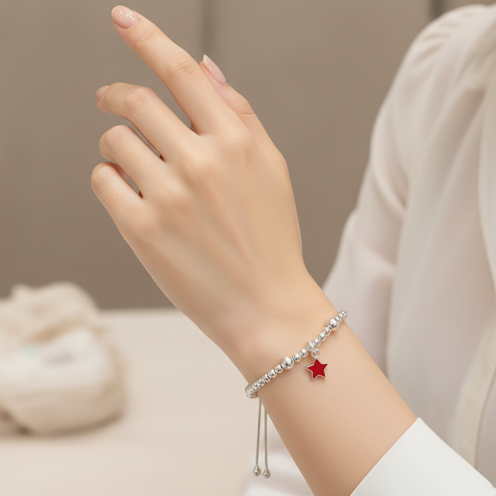 Little Star Love Bracelet for womens – Pure 925 Silver