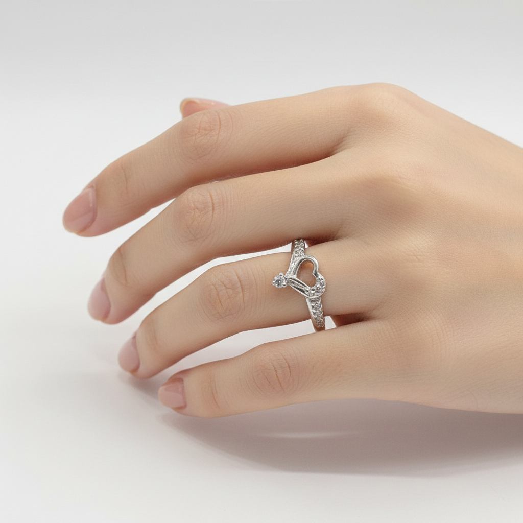 Love Arrow Ring for womens – Pure 925 Silver