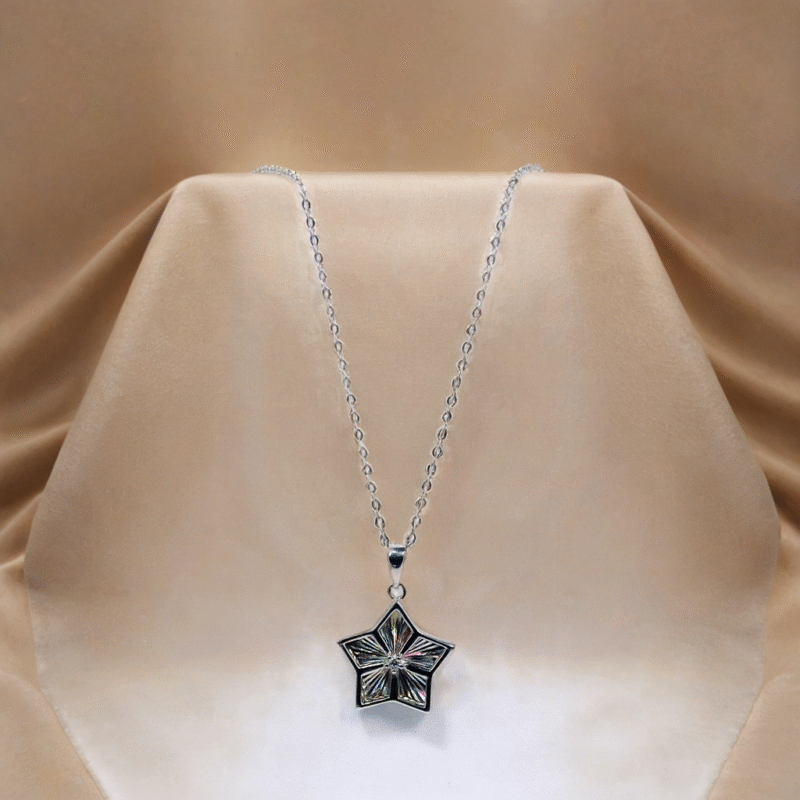 Magical Star Necklace for Kids & women – Pure 925 Silver