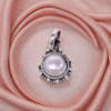 Moon Glow Pearl Pendant for Kids & women – Pure 925 Silver