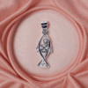 Little Fin Treasure Pendant for Kids & women – Pure 925 Silver