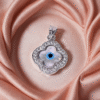 Little Guardian Glow Flower Pendant for Kids & women – Pure 925 Silver