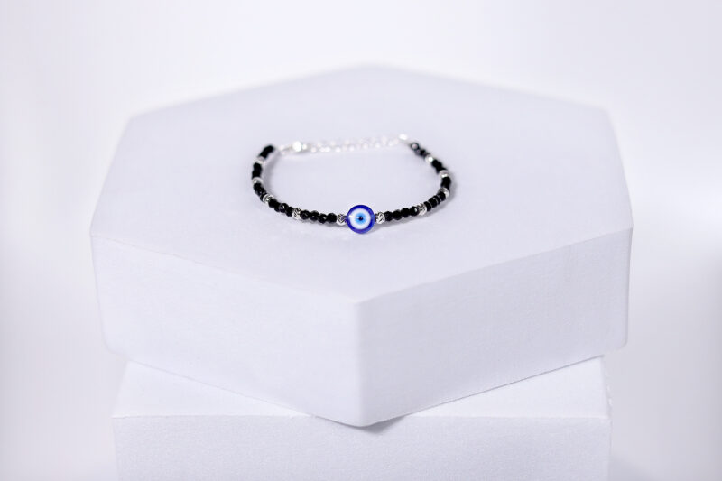 Evil Eye Cutiez Bracelet "Nazariya" for Kids (Pair-Set of Two) – Pure 925 Silver - Image 5