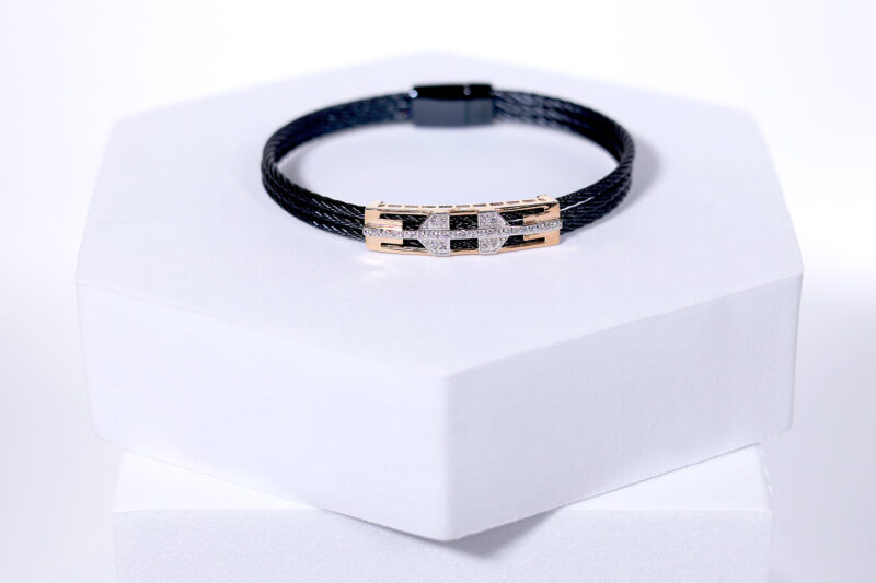 Zentrix Edge Unisex Bracelet – Pure 925 Silver - Image 4