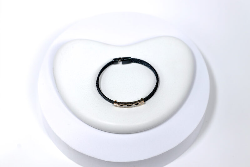 Zentrix Edge Unisex Bracelet – Pure 925 Silver - Image 2