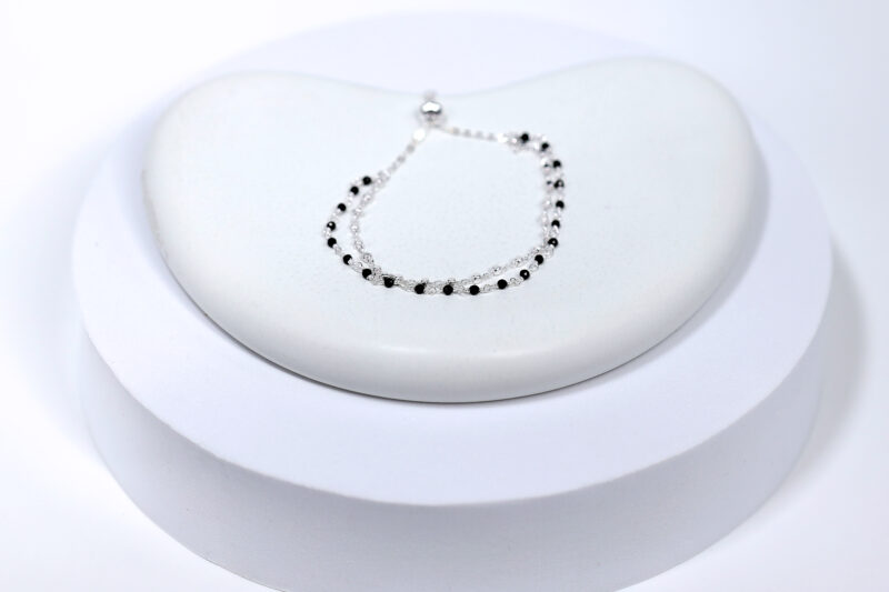 Luna Tide Chain Bracelet for Kids – Pure 925 Silver - Image 2