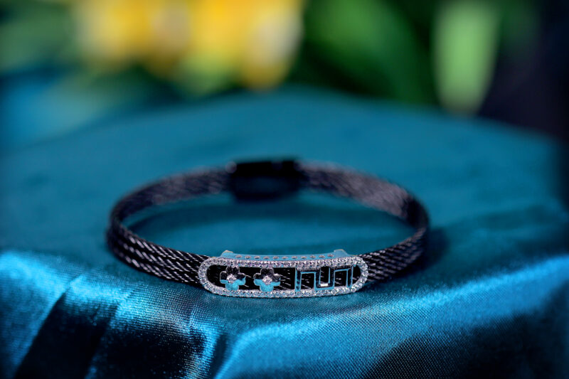 Fiorix Link Unisex Bracelet – Pure 925 Silver