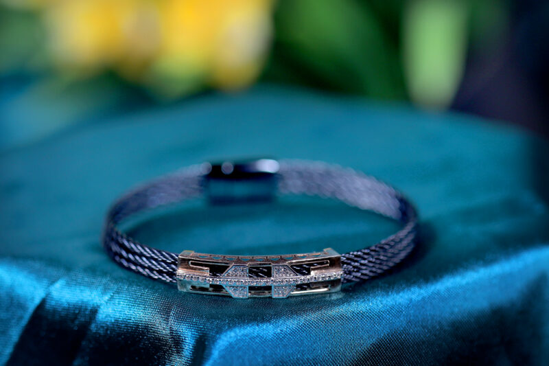 Zentrix Edge Unisex Bracelet – Pure 925 Silver
