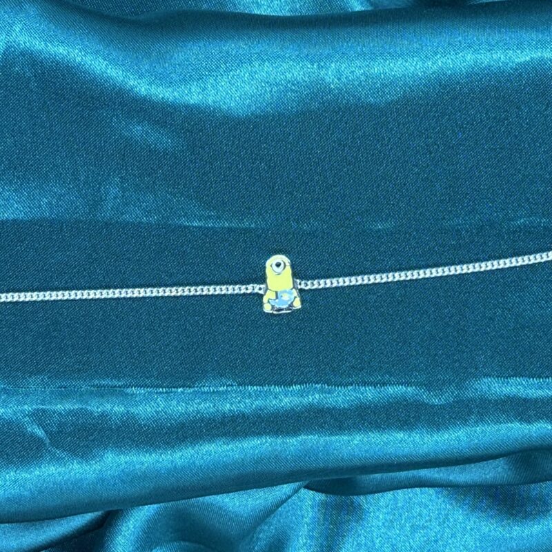 Carl The One-Eyed Minion Silver Rakhi for Kids – Pure 925 Silver